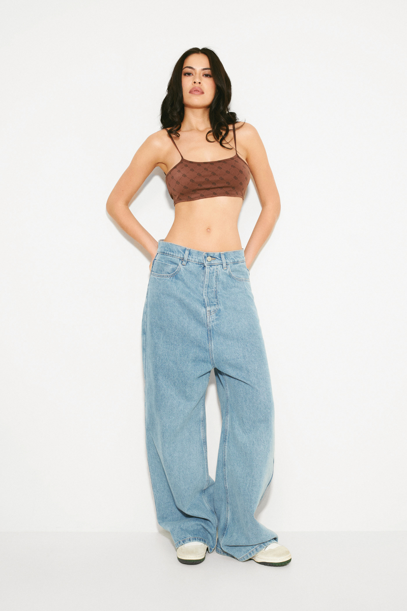 Топ LABEL .B & TOUSSUN Label .B, цвет: коричневый в паттерн, TSLB020060428 купить онлайн