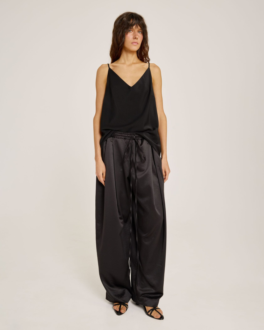 Брюки из вискозы BLACK