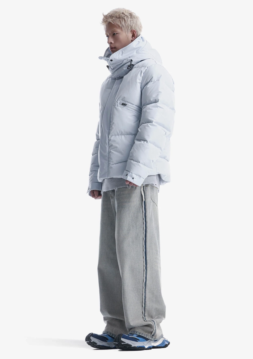 Пуховик AITKEN KRAKATAU, цвет: ледниковый серый, Qm560-35 купить онлайн