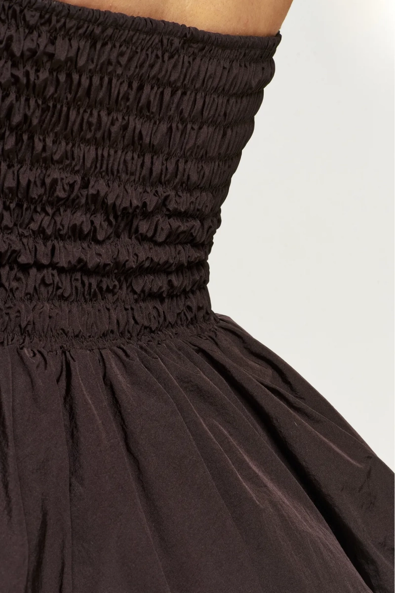 Топ-корсет с баской Choco Erist store, цвет: шоколадный, НФ-00002965 купить онлайн