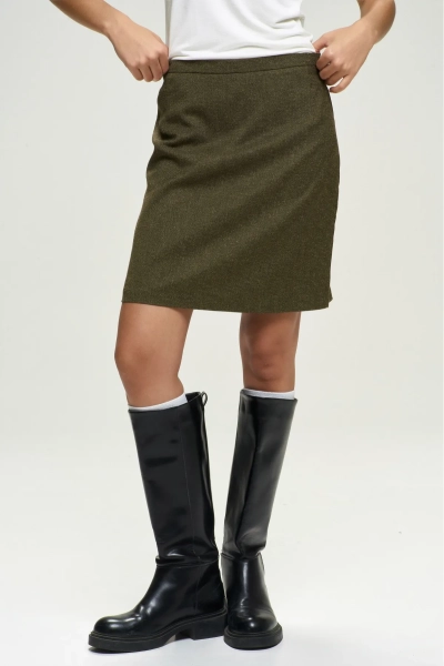 Юбка-мини Classic Khaki