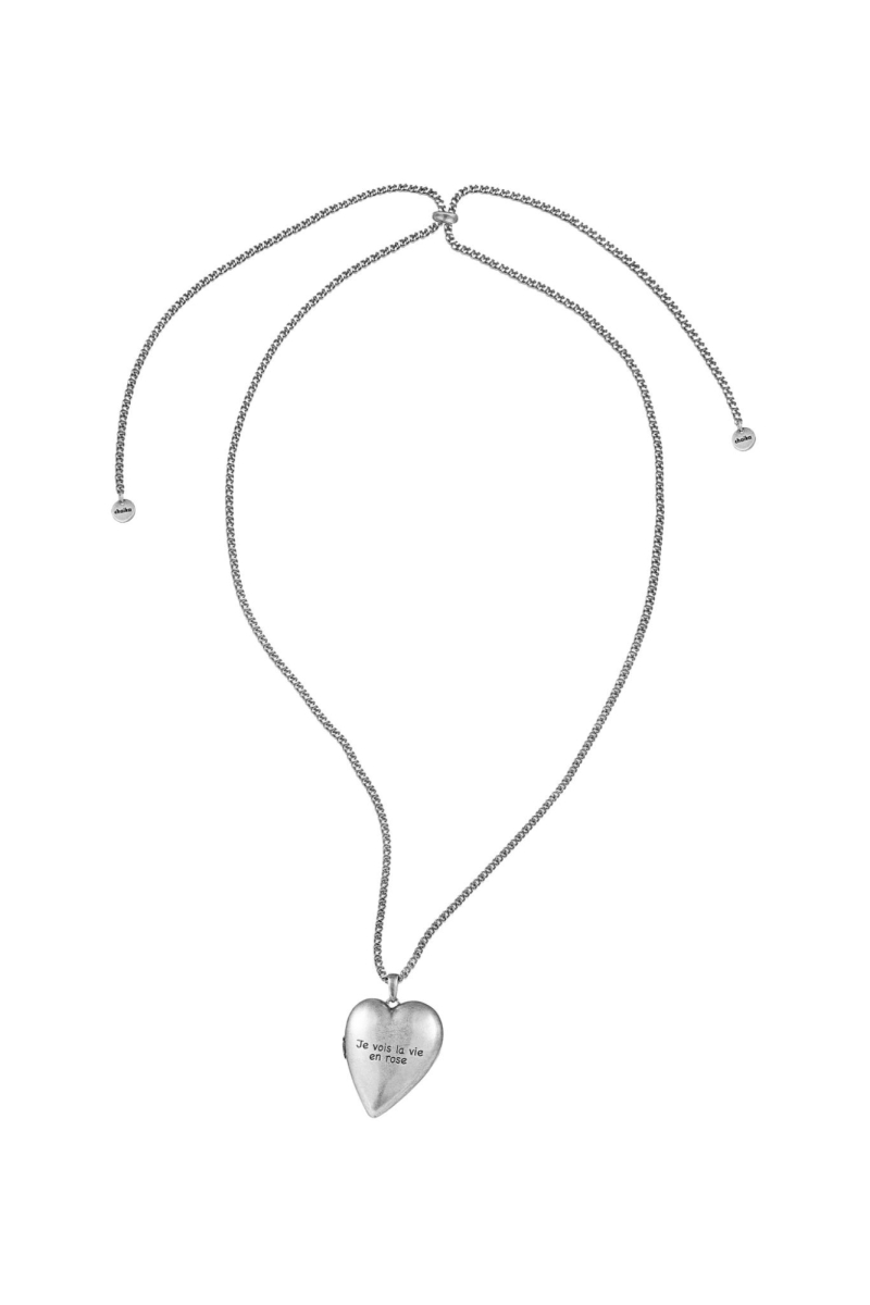 Колье-сердце открывающееся