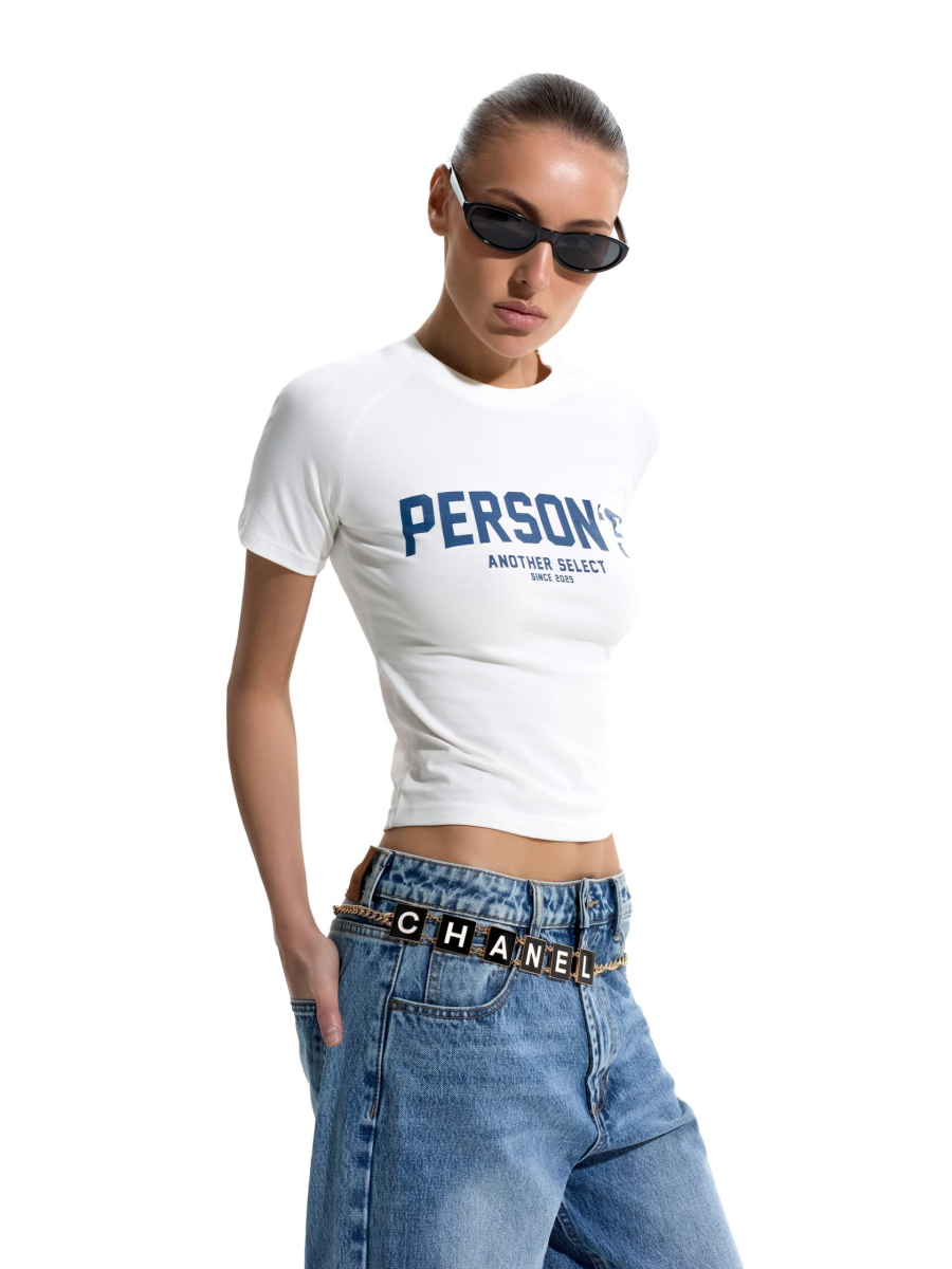 Футболка "Личность" ANOTHER SELECT, цвет: белый, 00148 купить онлайн