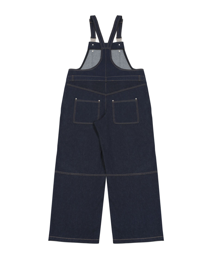 Джинсовый комбинезон SORRY, I’M NOT, цвет: синий,  купить онлайн