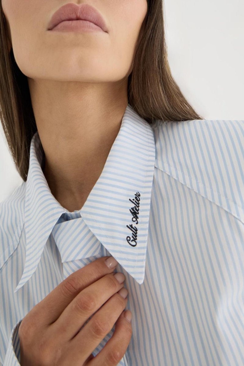 Галстук Atelier CULT, цвет: голубой  купить онлайн