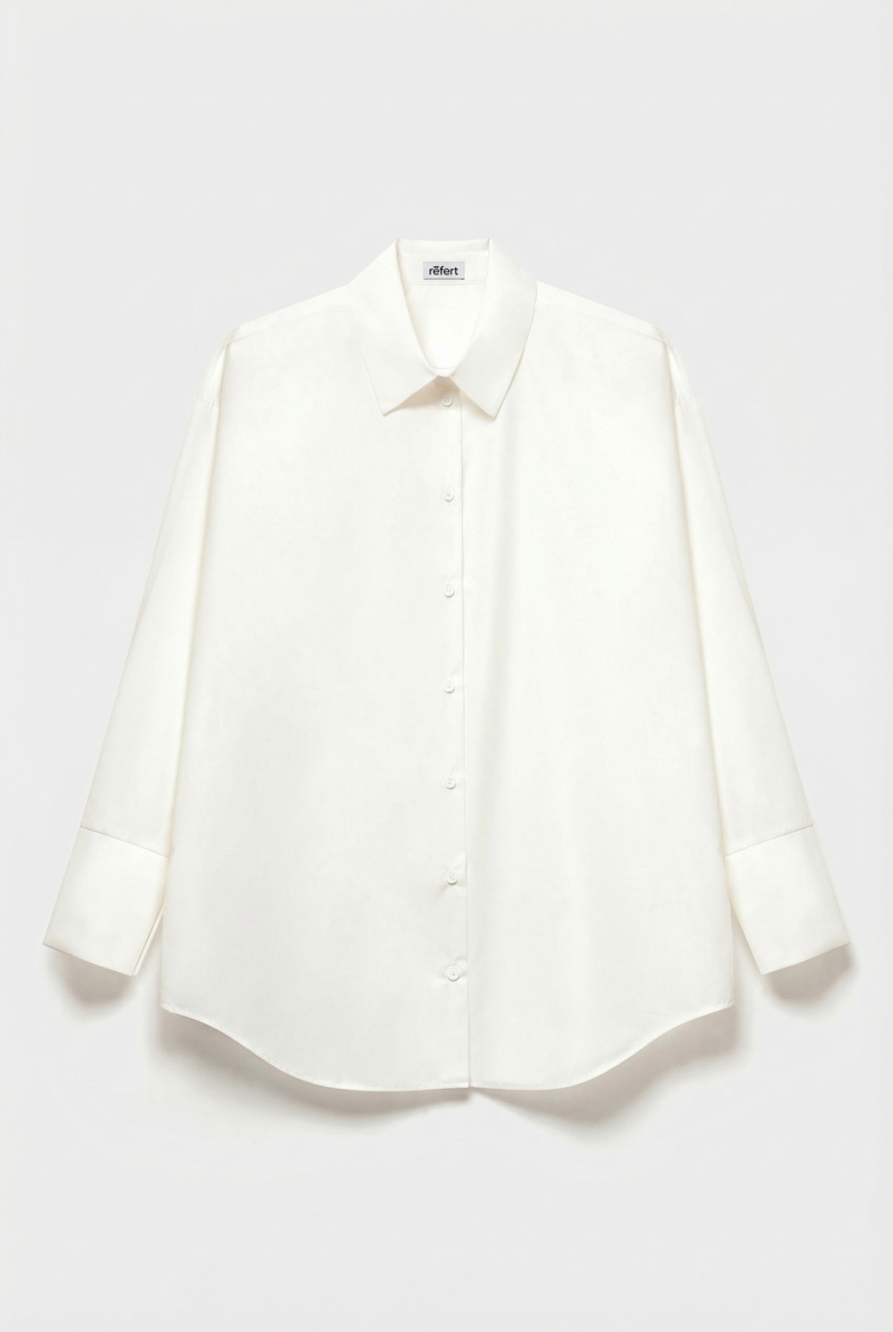 Рубашка прямого силуэта