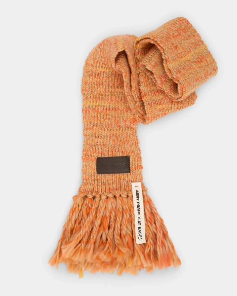 Узкий шарф Arny Praht, цвет: оранжевый  купить онлайн