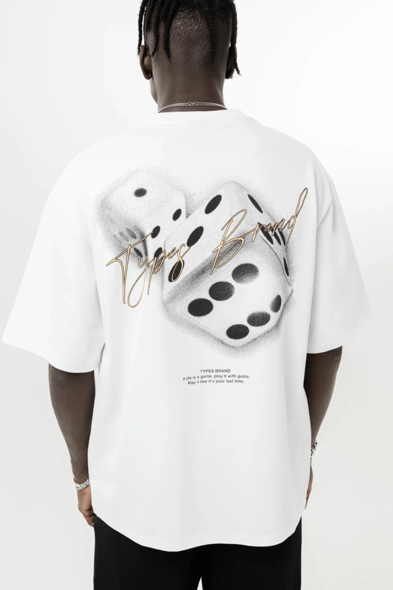 Футболка White "Dice"