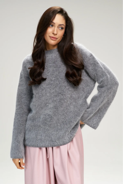 Джемпер из ангоры Grey