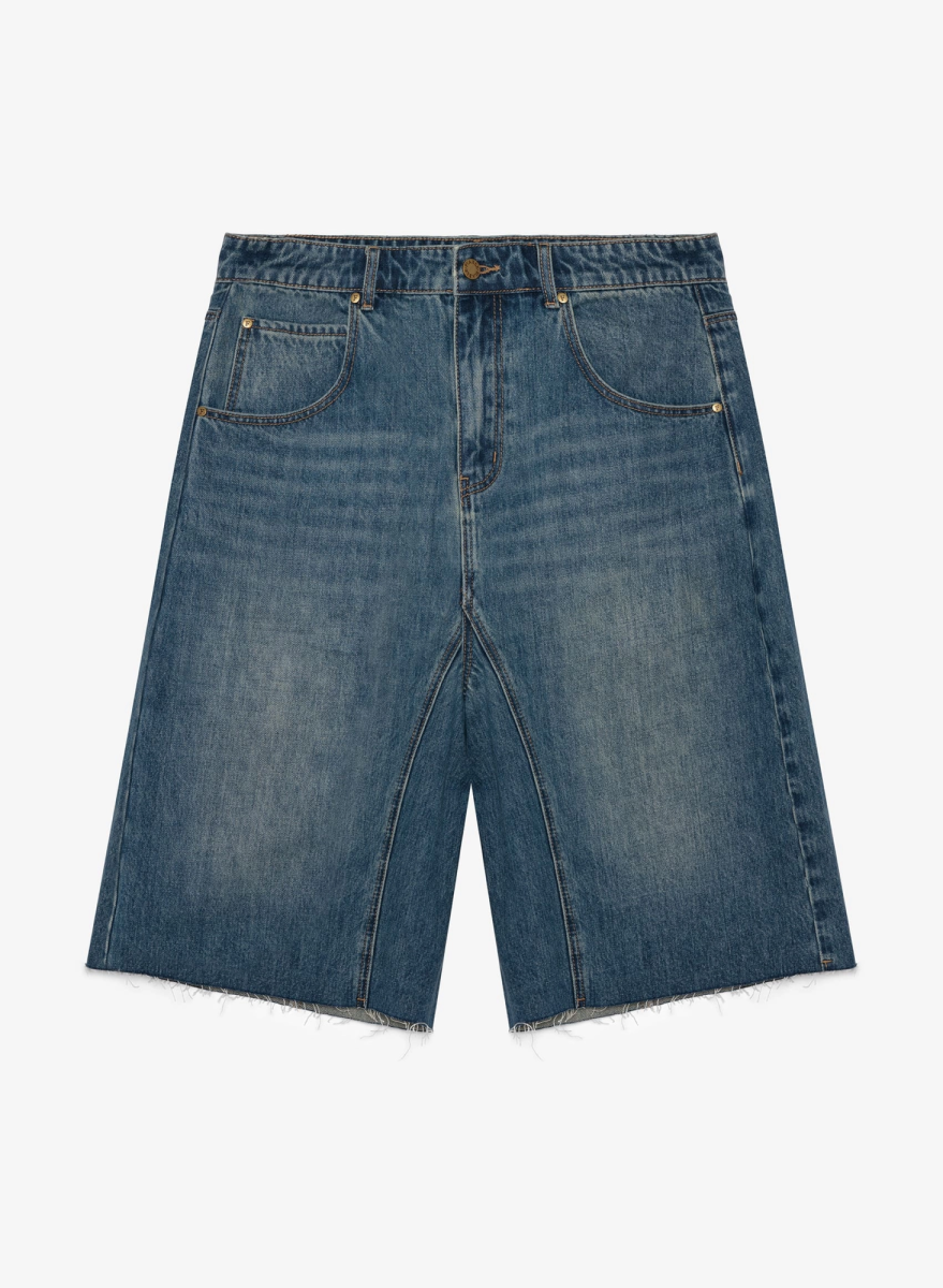 Шорты из денима винтаж