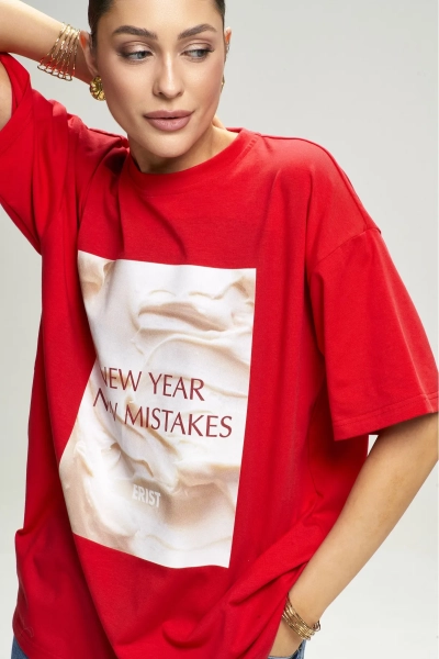 Футболка New Mistakes Red