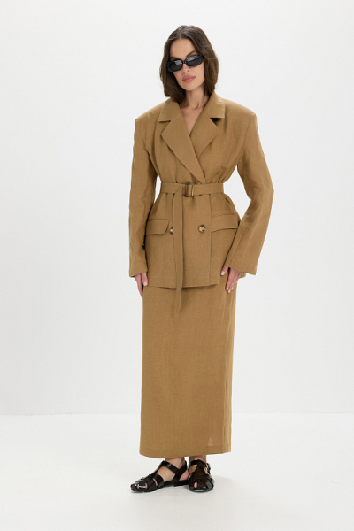 Жакет лен ABDA, цвет: марракеш, 112606703540 купить онлайн