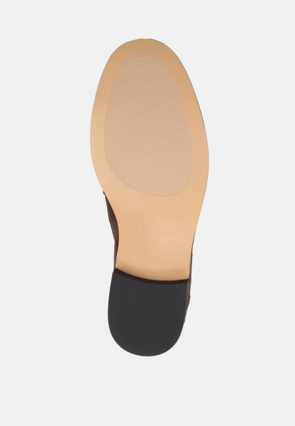 Лоферы из натуральной замши SBALO, цвет: коричневый STR21 купить онлайн