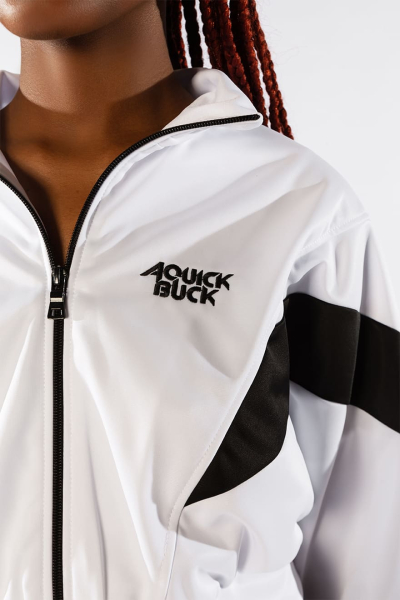 Олимпийка Sport Oversize qb A QUICK BUCK, цвет: WHITE,  купить онлайн