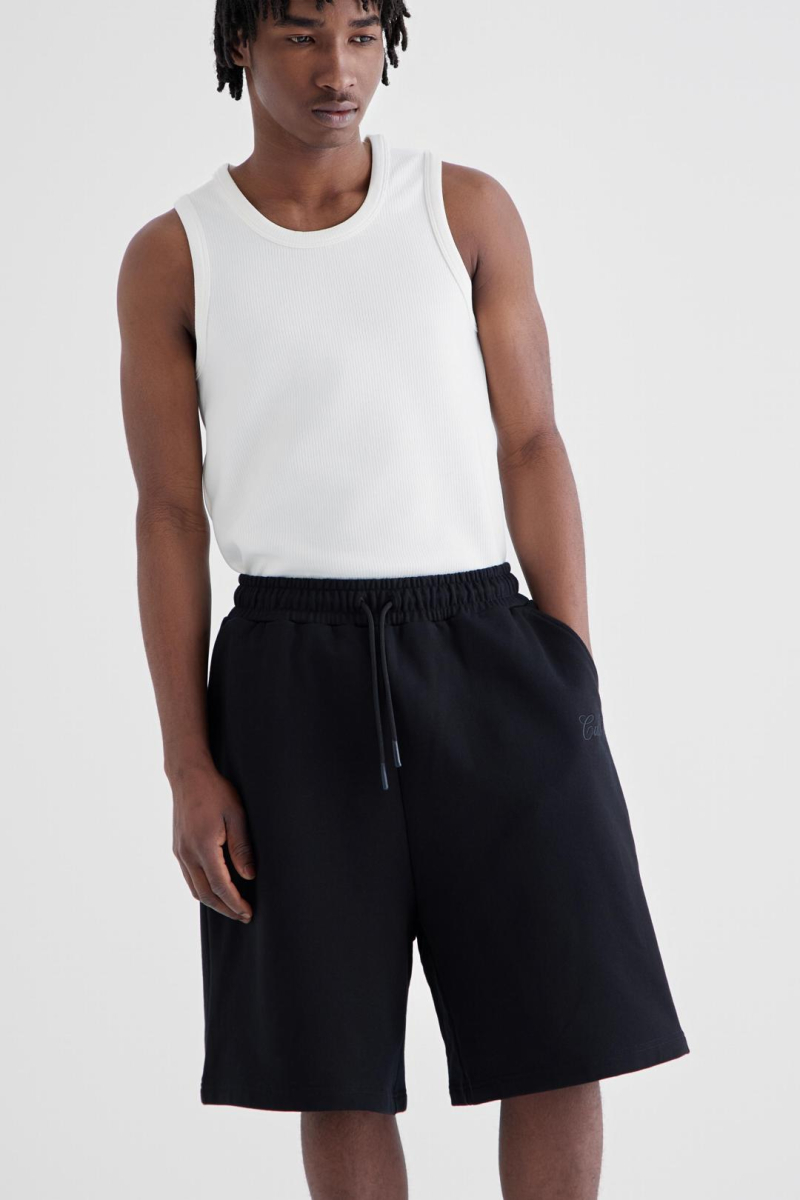 Шорты базовые CULTBASE, цвет: Черный,  купить онлайн