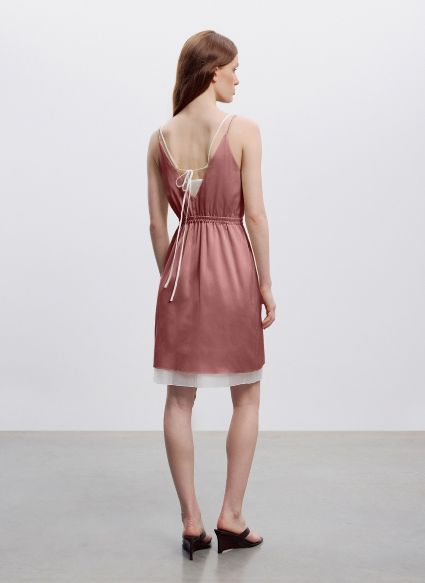 Платье в бельевом стиле ALL WE NEED, цвет: розовый, 2605W14138-23 купить онлайн