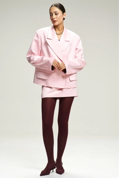 Жакет атласный Pink Erist store, цвет: розовый, НФ-00002944 купить онлайн