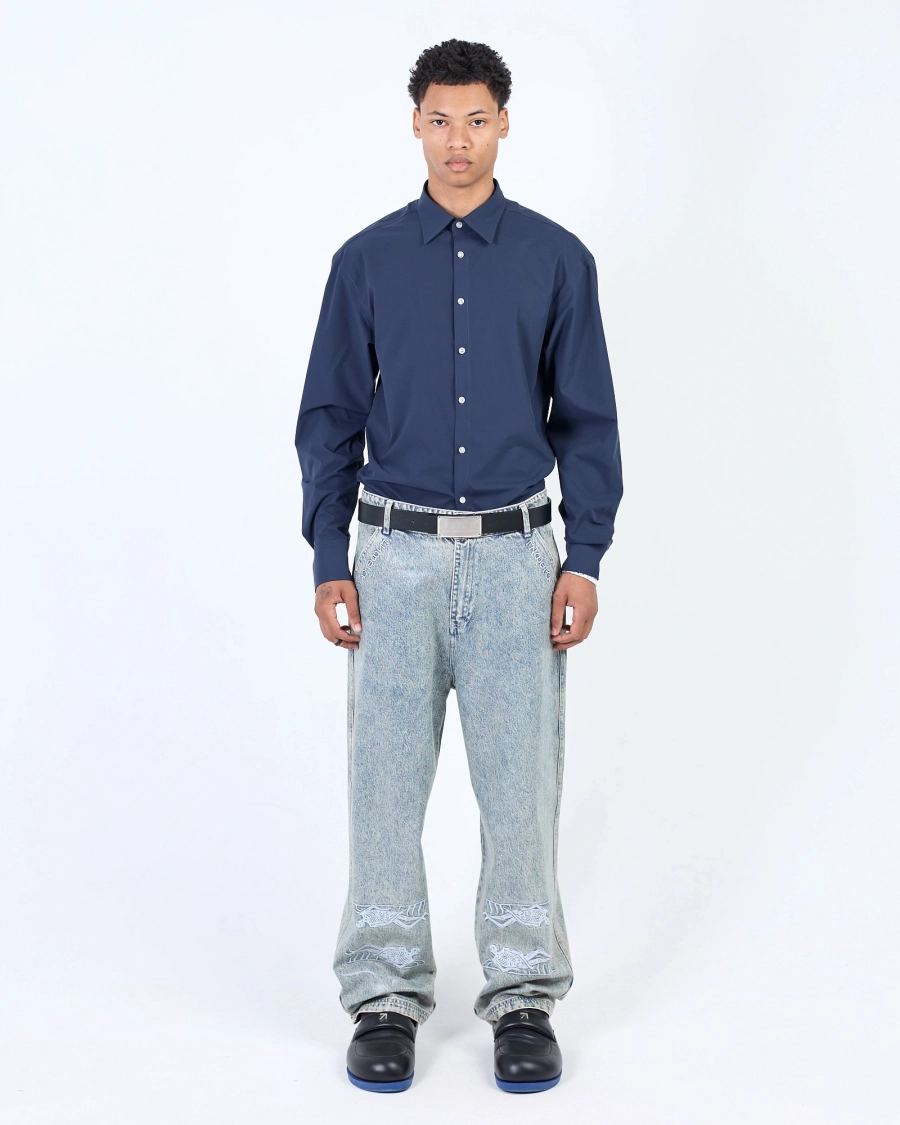 Рубашка CL71 С ПОДПЛЕЧНИКАМИ NAVY ASIA ST 71, цвет: синий, Ast71.CL71.shirt-shld-navy купить онлайн