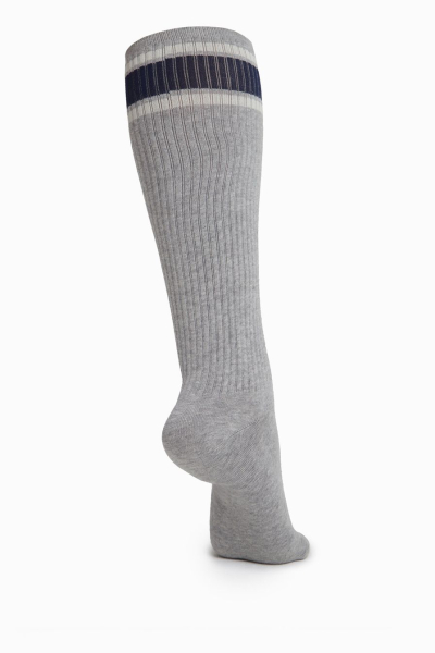 Носки из смесового хлопка TOPTOP, цвет: серый меланж TT.082.15135.821 купить онлайн