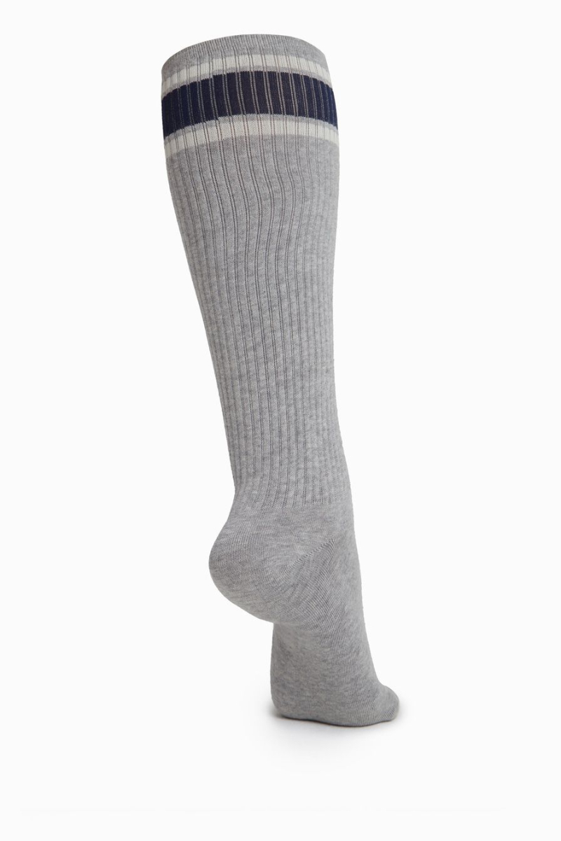 Носки из смесового хлопка TOPTOP, цвет: серый меланж TT.082.15135.821 купить онлайн