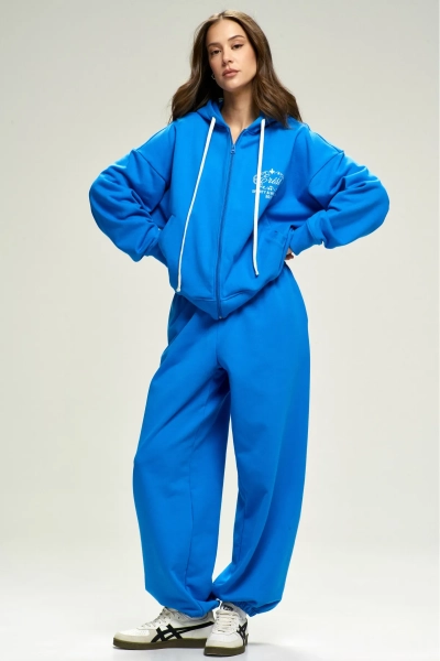 Джоггеры Oversize Electric Blue Erist store, цвет: синий, НФ-00002841 купить онлайн