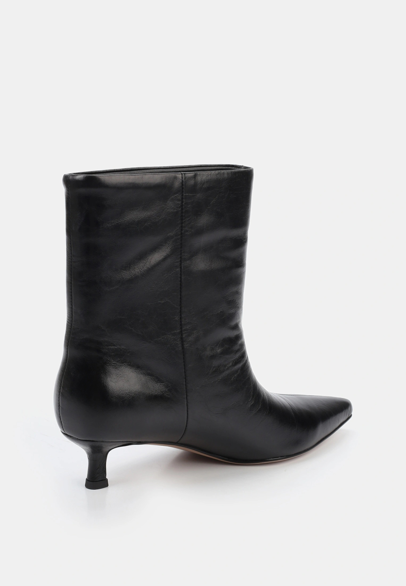 Ботильоны на маленьком каблуке SBALO, цвет: Черный SHT80 купить онлайн