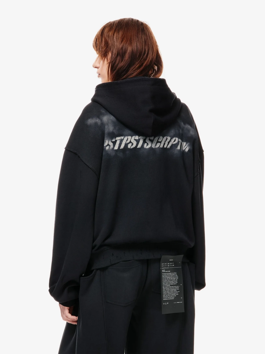 Printed Row Зип Худи p.p.s., цвет: Черный, 1037.00.00.BLK купить онлайн