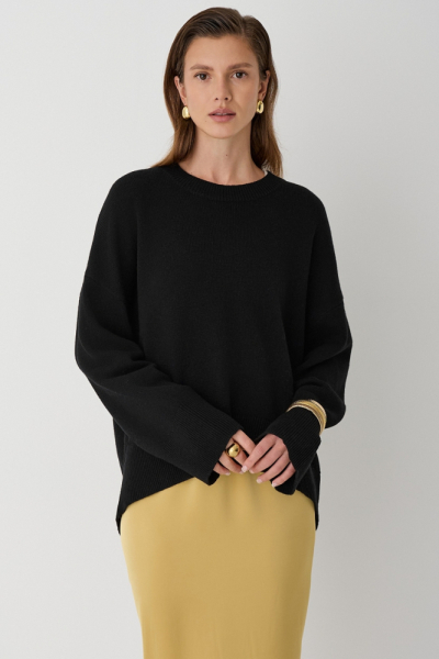 Свитер О- образный из шерсти и кашемира