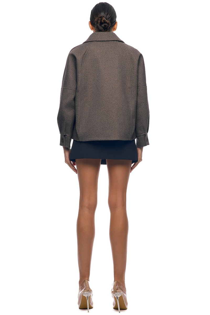 Бомбер SODAMODA, цвет: коричневый, 15731 купить онлайн