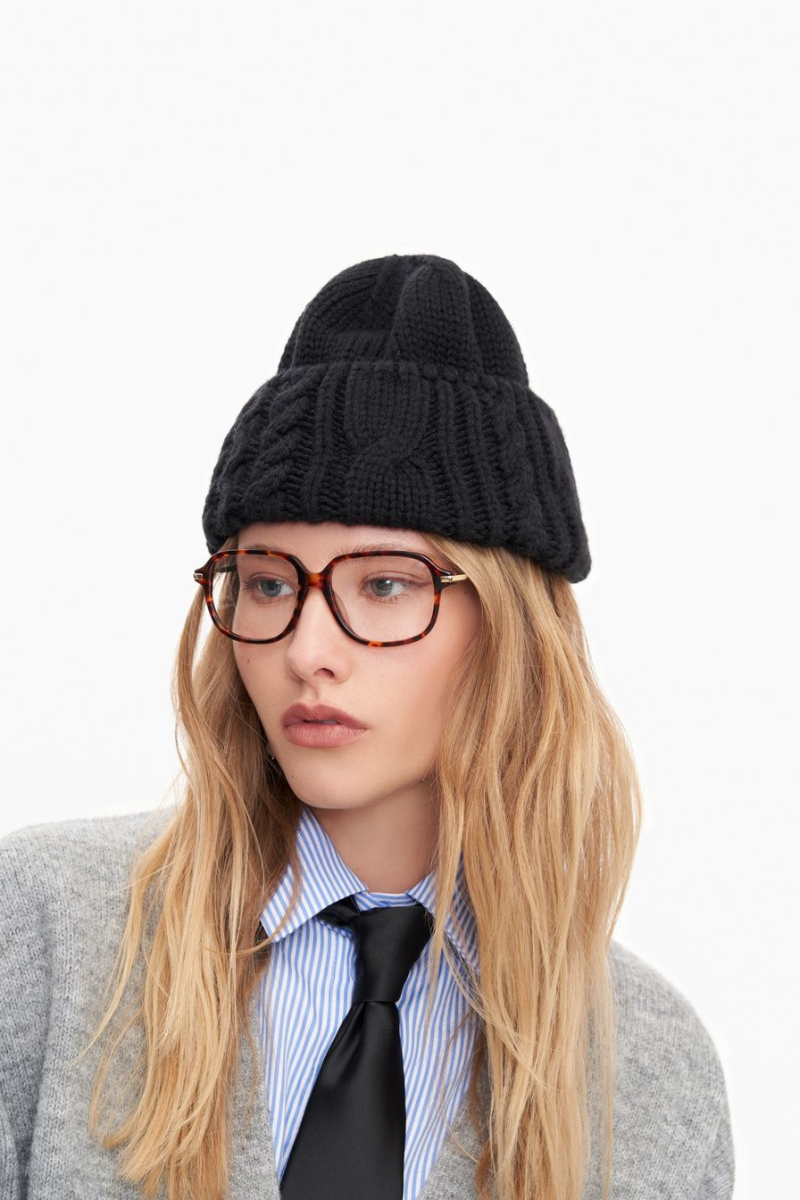Шапка из смесовой шерсти мериноса