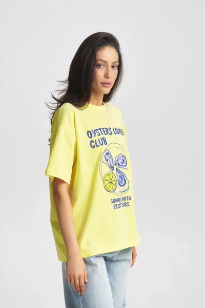 Футболка OYSTERS LOVER CLUB Banan Erist store, цвет: Желтый НФ-00002304 |новая коллекция купить онлайн