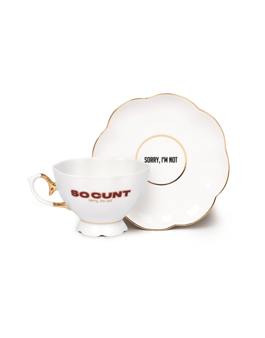 Чайная пара с принтом