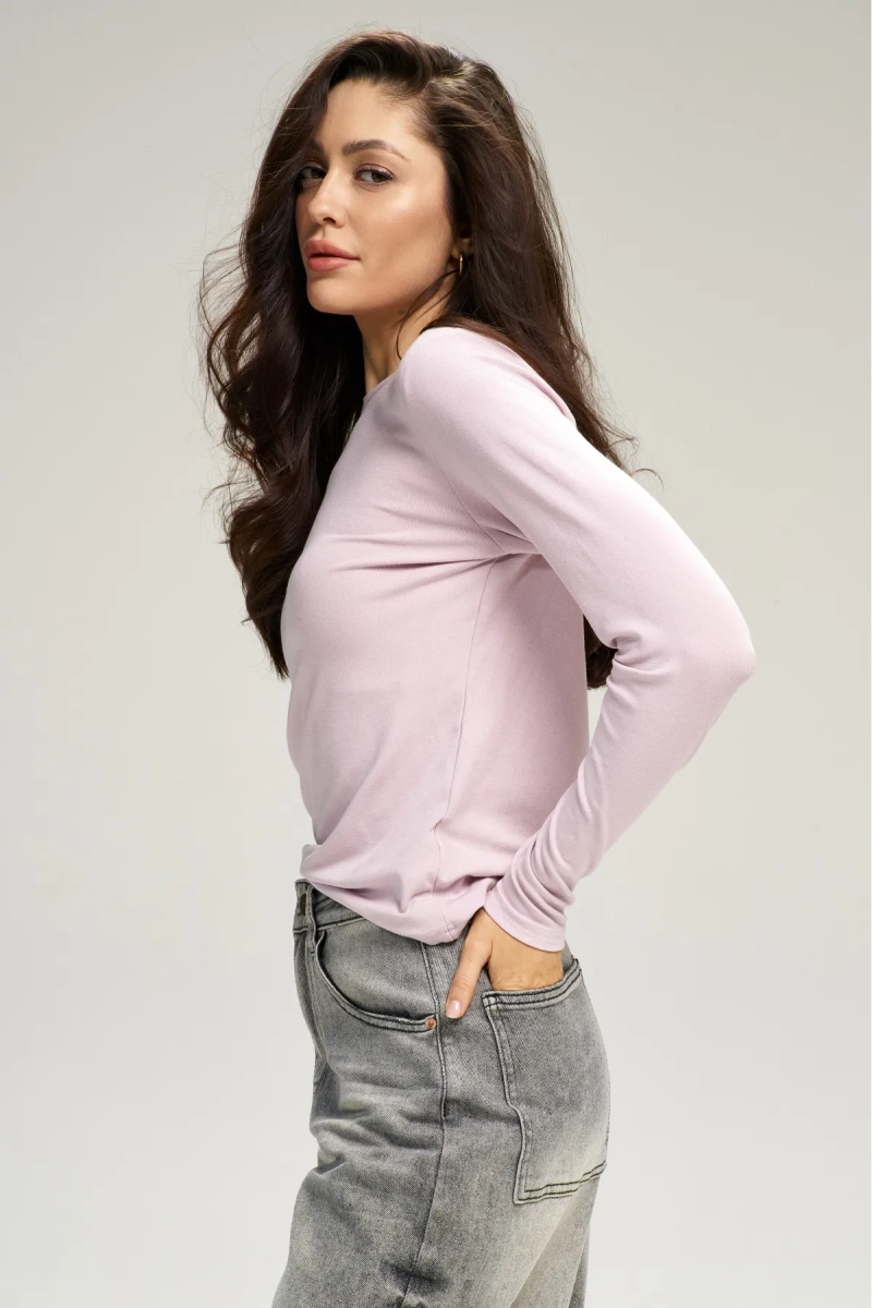 Лонгслив Base Pink Erist store, цвет: розовый, НФ-00003136 купить онлайн