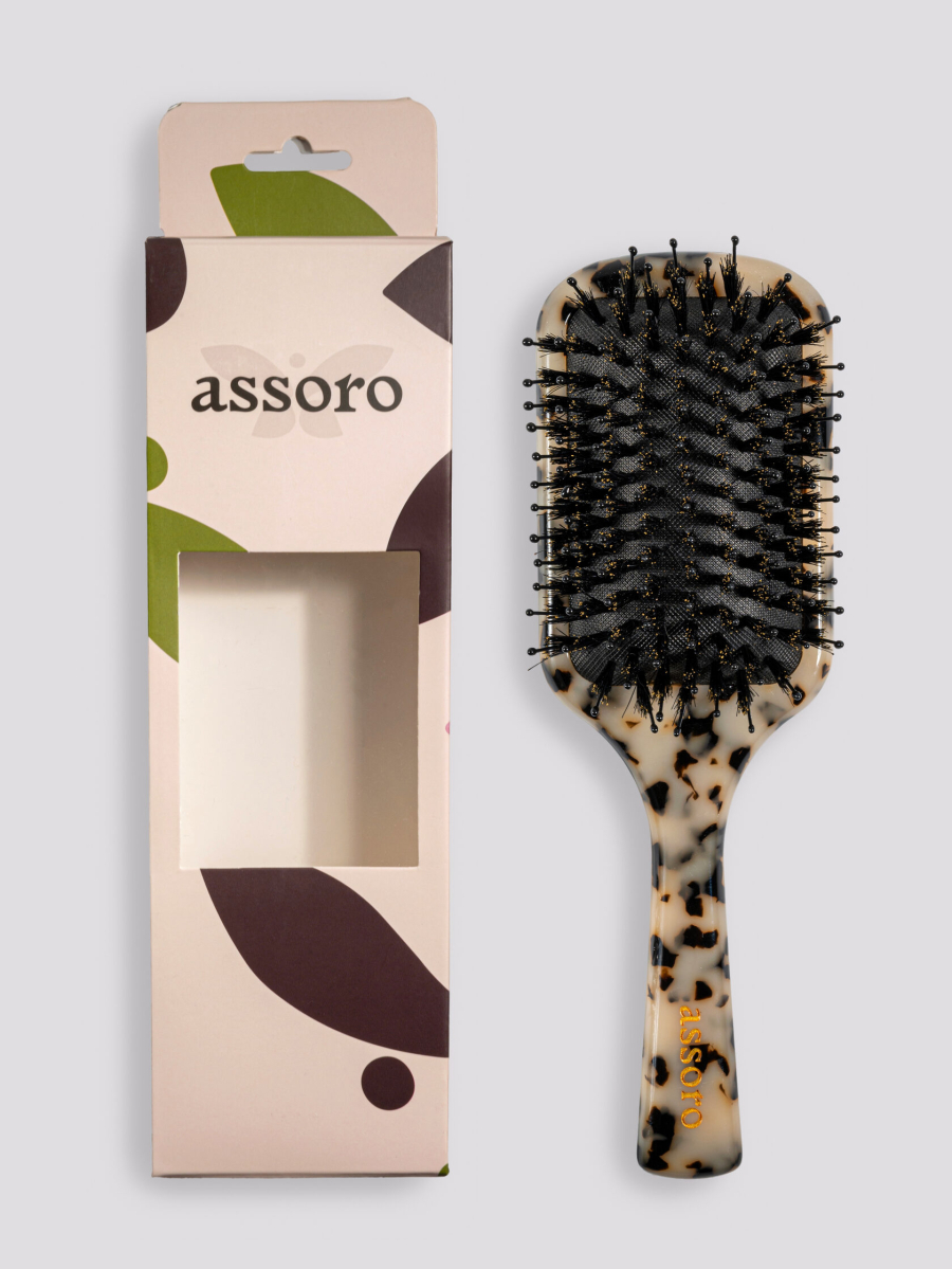 Расческа для волос ASSORO, цвет: гепард haircomb-gepard купить онлайн