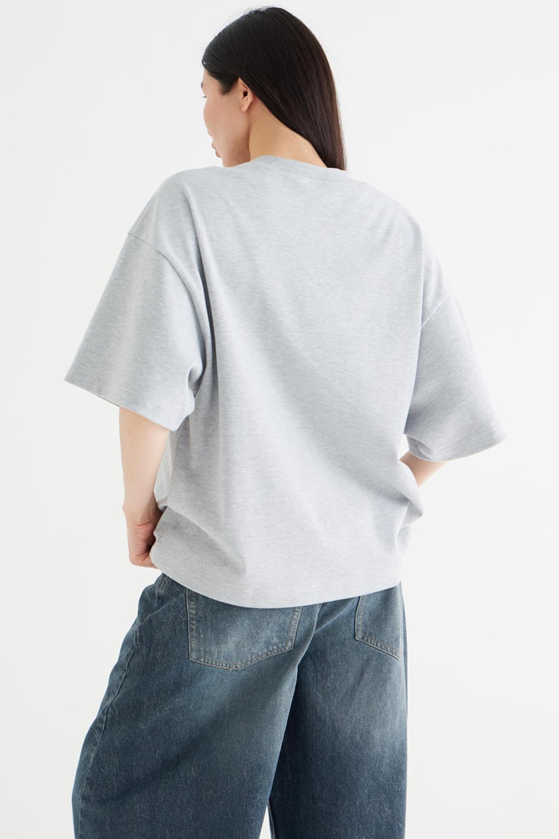 Футболка укороченная «Драма» CULTBASE, цвет: серый,  купить онлайн