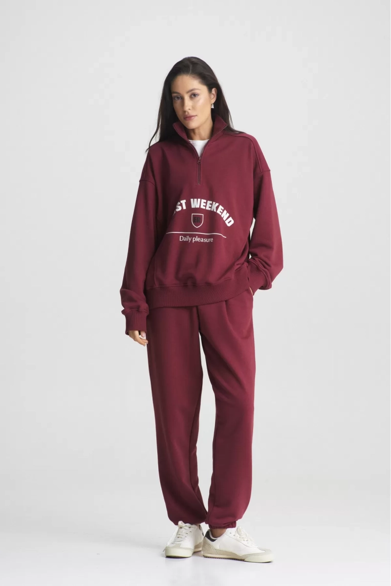 Анорак PLEASURE CLUB Wine Erist store, цвет: Бордовый, НФ-00002425 купить онлайн