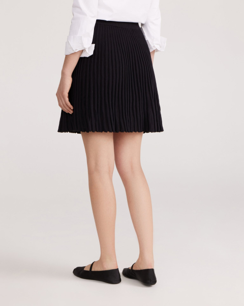 Мини юбка плиссе To be Blossom, цвет: black, 051313 купить онлайн