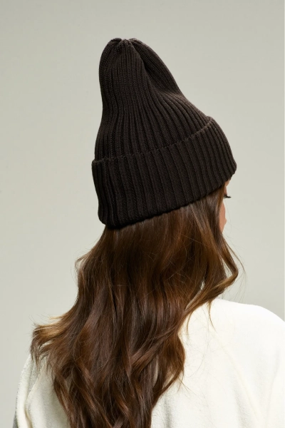 Шапка из хлопка Brown Erist store, цвет: коричневый НФ-00002849 купить онлайн