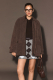 Куртка из смесового хлопка TOPTOP, цвет: коричневый, TTS.040.17506.700 купить онлайн
