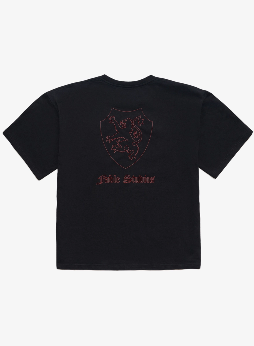 Футболка "Эмблема" F | ABLE, цвет: Черный, TSHRT-FBL-MBLM-BLCK купить онлайн