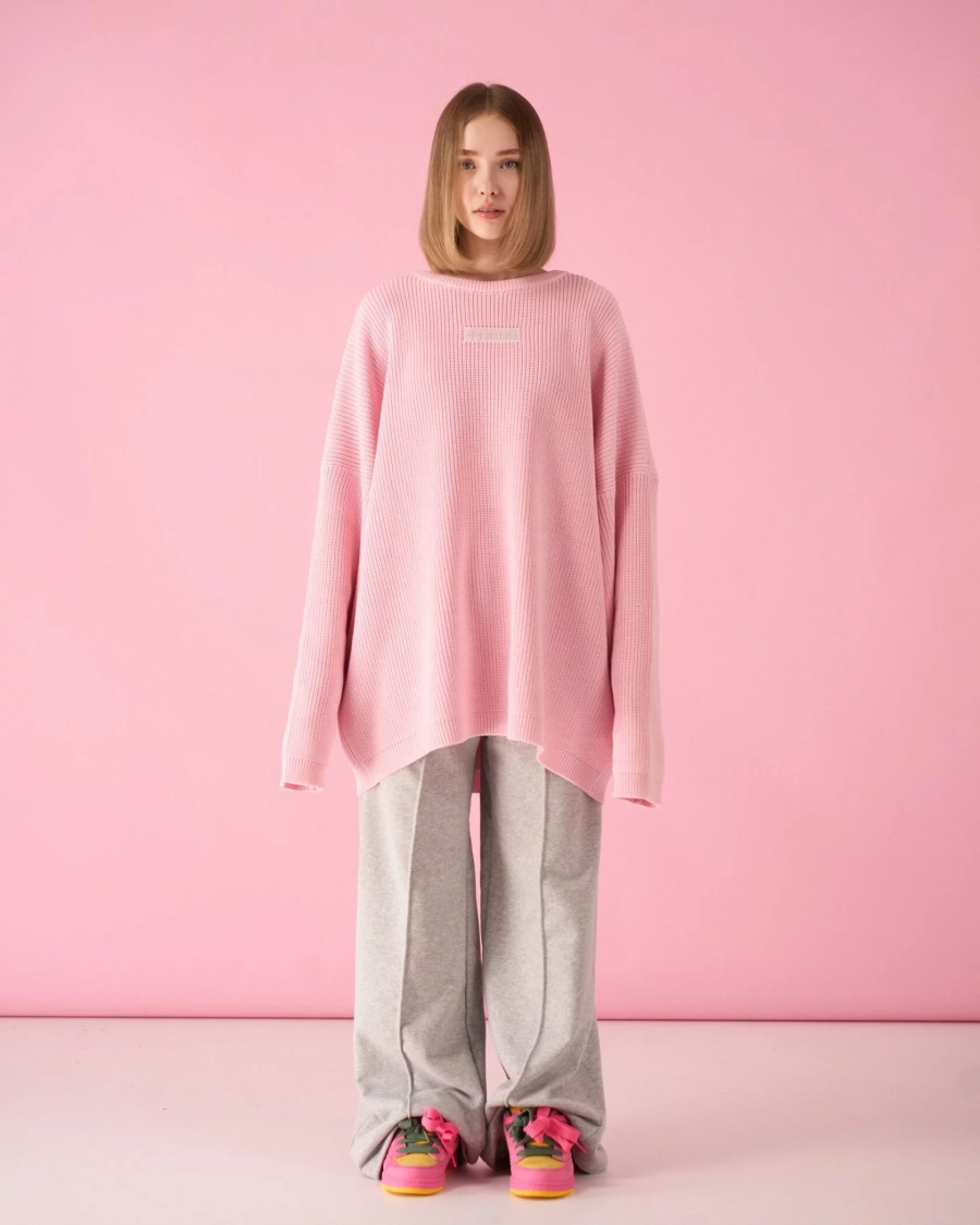 Свитер TABOO, цвет: розовый, svrozover купить онлайн