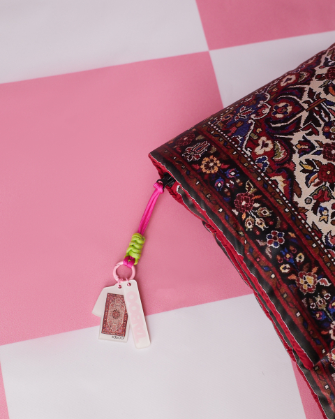 Сумка "ковер" с подвесом TABOO, цвет: красный bagcar купить онлайн