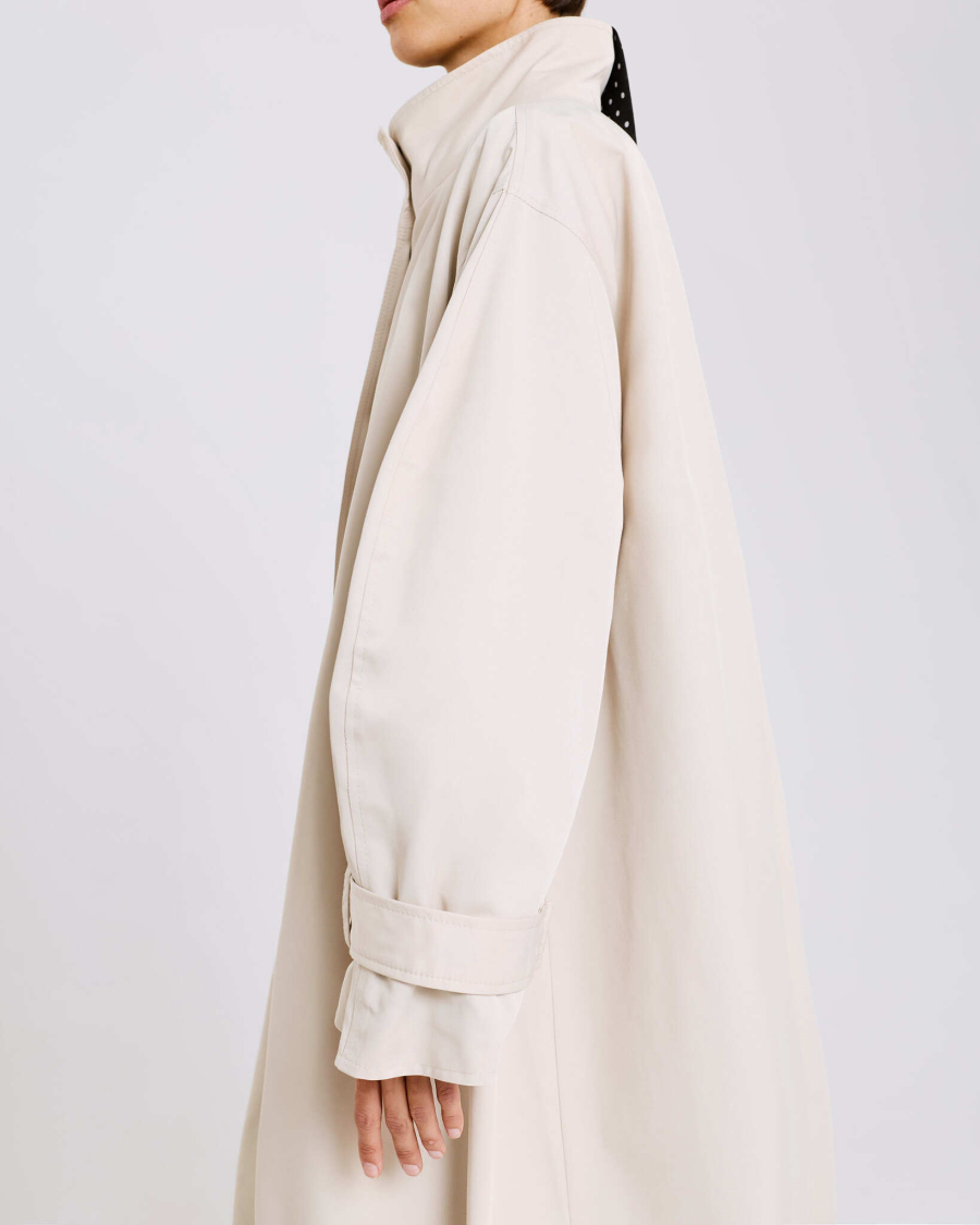 Тренч баллон Anmuse, цвет: бежевый, TR26SP229-BG купить онлайн