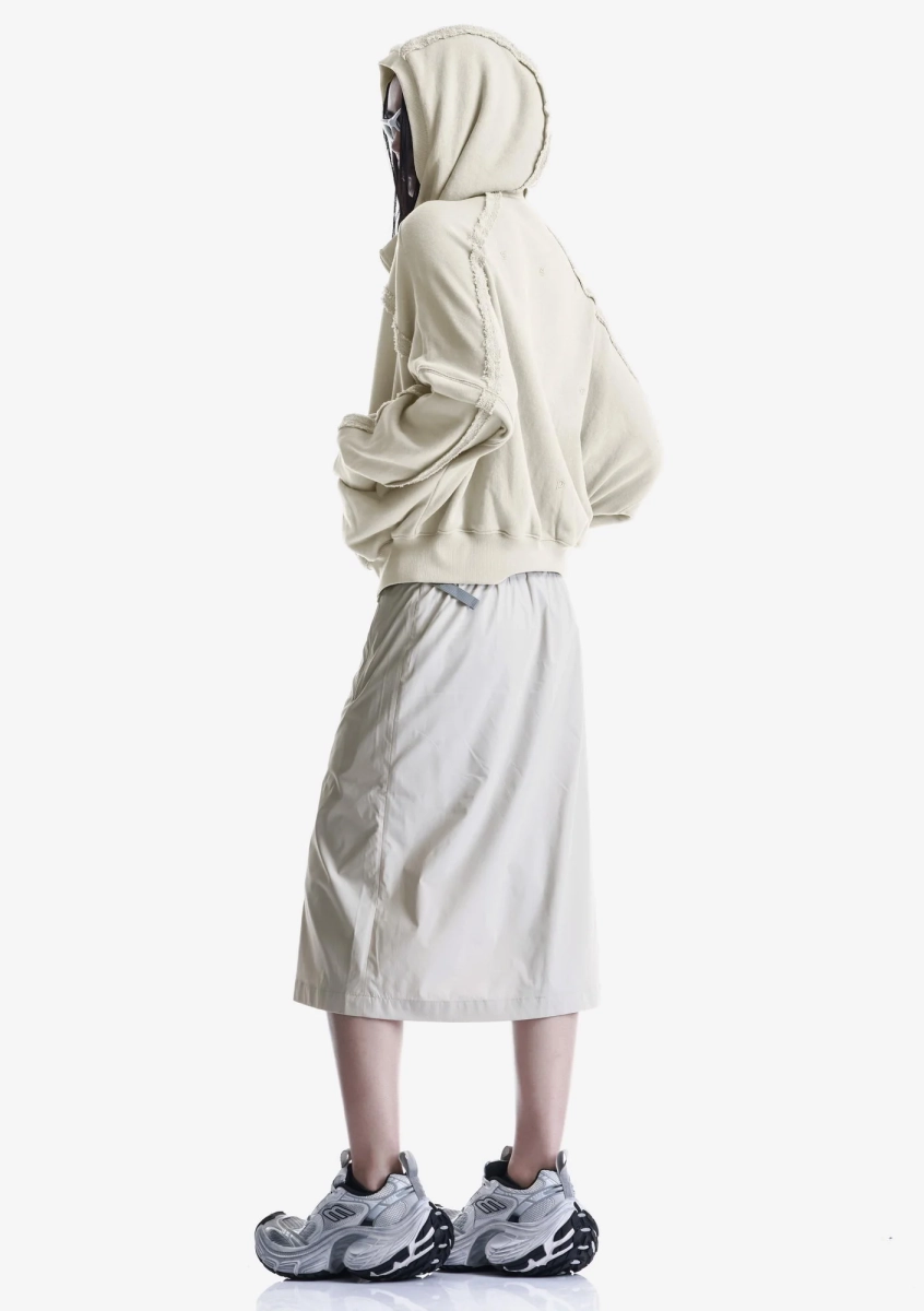 Худи на молнии KRAKATAU, цвет: пепельно-белый, Fw125-43 купить онлайн