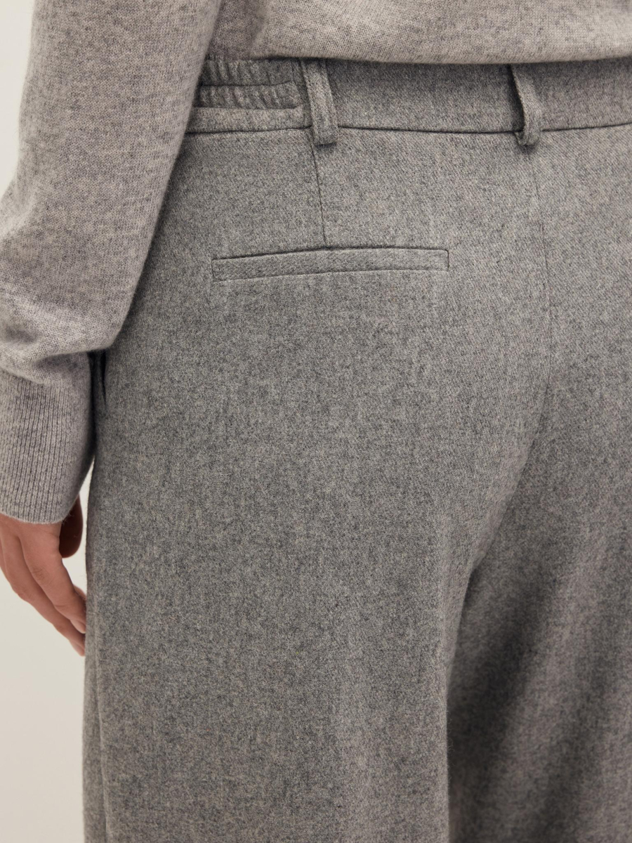 Брюки из шерсти Chaika, цвет: Светло-серый AW25PA01-111 |новая коллекция купить онлайн