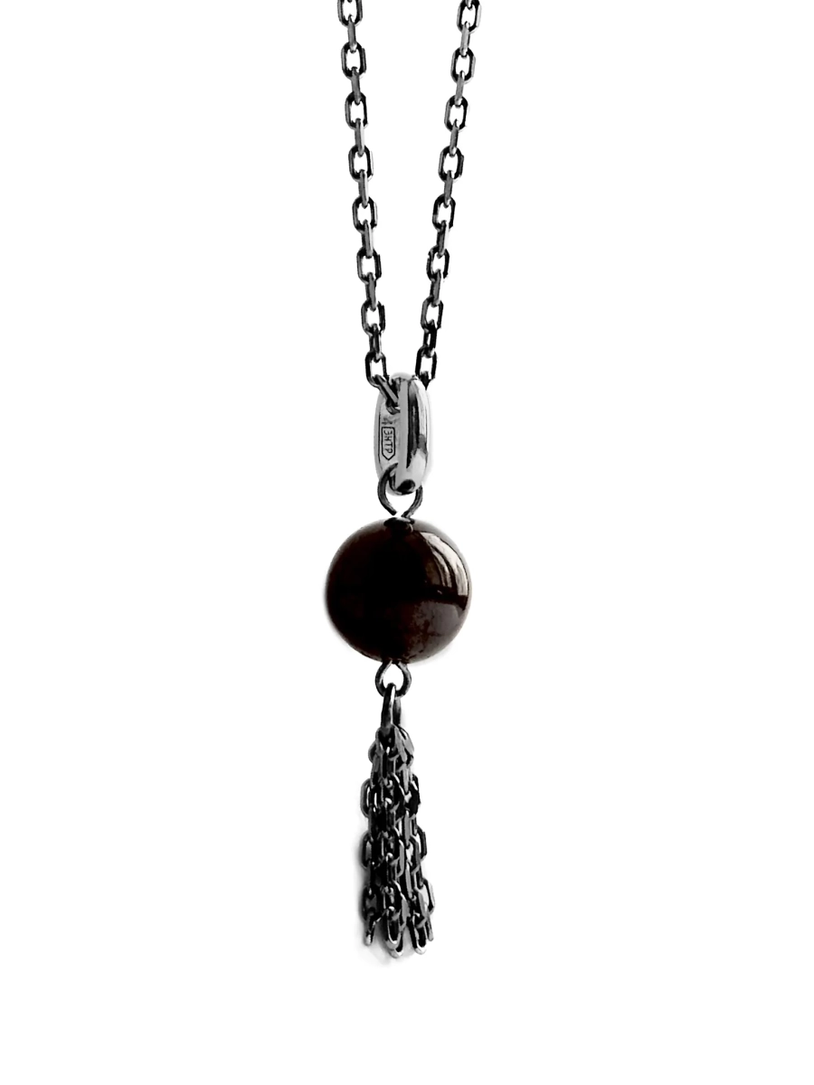 Серебряная подвеска-основа с гранатом SBLESKOM, цвет: серебро, 91971 купить онлайн