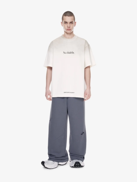 Футболка оверсайз с принтом POST POST SCRIPTUM, цвет: белый, 1147.11.00.WTE купить онлайн