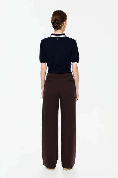 Футболка-поло с вышивкой DREAMS BY ALENA AKHMADULLINA, цвет: синий, 225104140304140/404000 купить онлайн