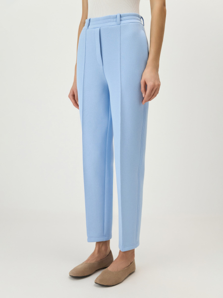 Брюки из неофутера Conso, цвет: голубой, PT 260416 - голубой купить онлайн