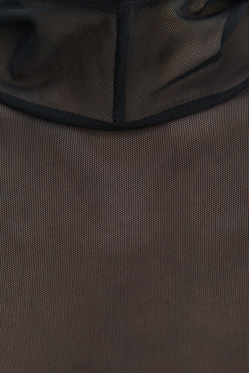Прозрачное боди с капюшоном TOPTOP, цвет: Черный, TT.023.16685.900.02525 купить онлайн